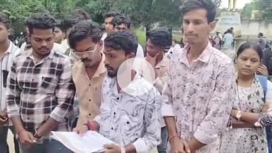 खालवा: अखिल भारतीय विद्यार्थी परिषद ने महाविद्यालय की अनियमितताओं को लेकर ज्ञापन दिया