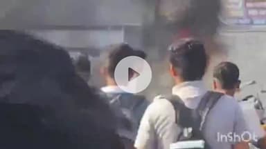 भीलवाड़ा: आरसी व्यास कॉलोनी में कोचिंग क्लास के बाहर लगे विद्युत मीटर में लगी आग, हादसे के दौरान चल रही थी क्लासेज