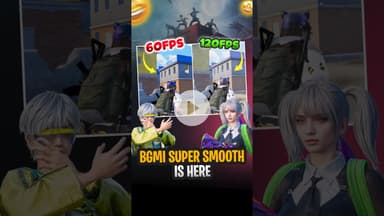 BGMI 4.0 Super Smooth Mode 🔥 120FPS Finally Here!#BGMI #BGMI4Update #BGMI4.0 #BGMISuperSmooth