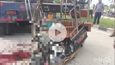 छिबरामऊ: इस्माइलपुर गांव के पास तेज रफ्तार एंबुलेंस ने ई-रिक्शा में मारी टक्कर, ई-रिक्शा चालक की मौत, चार घायल