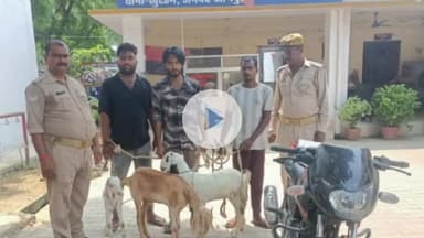 शाहगंज: खुटहन पुलिस ने चोरी की घटना का किया खुलासा, तीन चोरों को किया गिरफ्तार