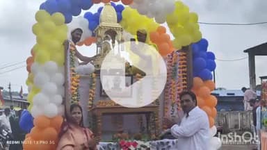 पुष्पराजगढ़: पर्युषण पर्व के समापन पर सकल जैन समाज ने निकाली भव्य शोभायात्रा