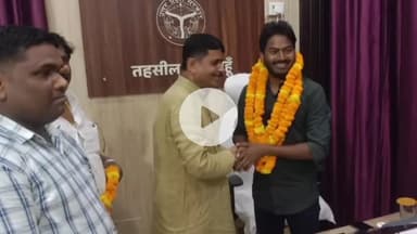 मड़ियाहू: तहसील कर्मचारियों ने एसडीएम का सम्मान किया