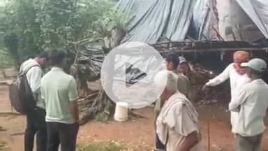 झौथरी: सादडिया और पूनावाड़ा में बारिश के चलते केलूपोश मकान ढह गए, गरीब परिवारों के आशियाने उजड़ गए हैं