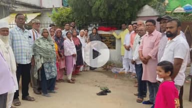 सिंगरौली: विधायक और महापौर ने वार्ड 39 में ₹31.22 लाख की RCC नाली निर्माण कार्य का किया भूमिपूजन