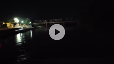 थानेसर: शाहबाद में मारकंडा नदी का जलस्तर घटा, नदी में बह रहा है 8192 क्यूसेक पानी