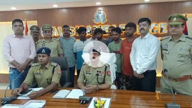 मंझनपुर: सीबीआई/सीआईडी अफसर बनकर डिजिटल अरेस्ट करने वाली गैंग का भंडाफोड़, 4 गिरफ्तार, मंझनपुर में एसपी ने किया खुलासा