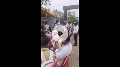 परिहार: परिहार में जल संकट को लेकर रितु जायसवाल का आमरण अनशन शुरू