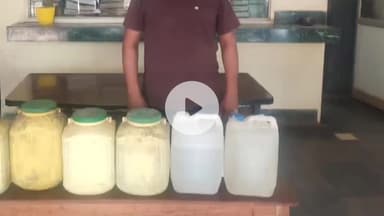 कोटा: कोटा पुलिस ने ग्राम खरगहनी से 80 लीटर महुआ शराब के साथ एक आरोपी को किया गिरफ्तार