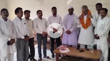 धौलपुर: SC आयोग के पूर्व अध्यक्ष से सर्किट हाउस में कांग्रेसियों ने की मुलाकात और किया सम्मान