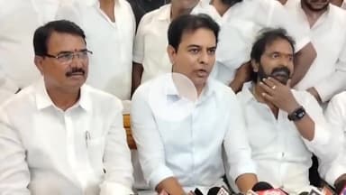 జడ్చర్ల: గద్వాల్ నియోజకవర్గం   ప్రజలను ఎమ్మెల్యే బండ్ల కృష్ణమోహన్ రెడ్డి పిచ్చోళ్లను చేస్తున్నారు: కేటీఆర్