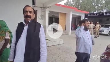 संभल: सदर विधायक इकबाल महमूद ने डीएम राजेंद्र पैसिया से जाकर बात की, कहा- मेरे ऊपर जो कार्रवाई बुलडोजर की है