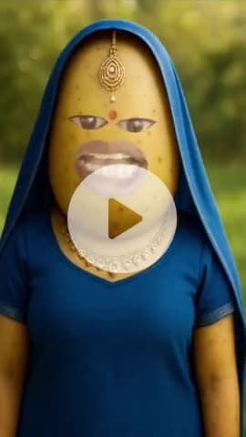 🥔बहू गाना सुना रही है😁😁😁#patato #funny #comedy #bhojpuri saan 8911#