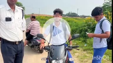 कोतमा: कोतमा में यातायात पुलिस ने नाबालिगों द्वारा वाहन चलाने पर छह लोगों पर की कार्रवाई