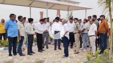 बख्तियारपुर: मुख्यमंत्री के संभावित आगमन से पहले जिलाधिकारी डॉ. त्यागराजन ने बख्तियारपुर में विकास कार्यों का जायजा लिया