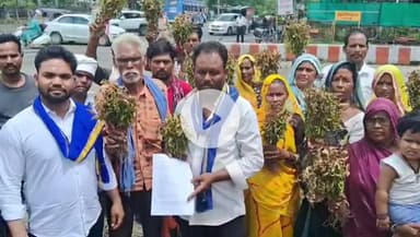 सागर नगर: किसान ने दबंग पर खेत में खड़ी सोयाबीन की फसल में सफाया दवाई डालकर नष्ट करने का आरोप लगाया, कलेक्टर से शिकायत