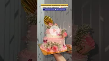 Baked with Love ❤️ A hardworking home baker from Prayagraj 🎂 #bestbakers #homebaker #prayagraj