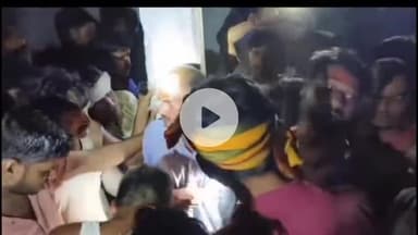 गोंडा: ग्रामीणों ने कथित चोर को पकड़कर खंभे से बांधा, वीडियो सोशल मीडिया पर हुआ वायरल