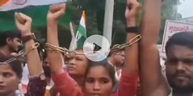 पटना ग्रामीण: पटना में सप्लीमेंट्री रिजल्ट की मांग को लेकर अभ्यर्थियों का प्रदर्शन, पुलिस ने लाठीचार्ज किया