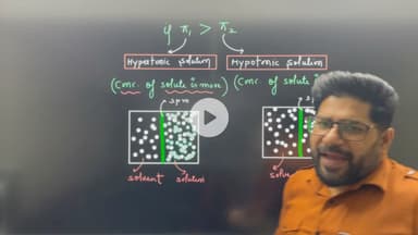 Best short lecture on osmosis and osmotic pressure by Prof. AJAY BEHL @ AJAY BEHL ACADEMY OF CHEMISTRY 9872176186