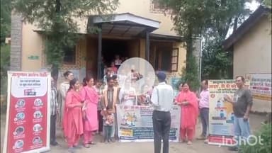 कंडाघाट: टीबी मुक्त भारत अभियान के तहत प्राथमिक स्वास्थ्य केंद्र छावशा में निक्षय स्वास्थ्य शिविर का आयोजन हुआ