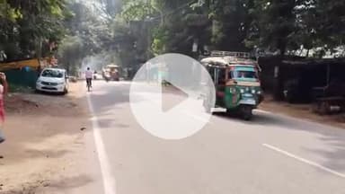 गुमला: नागफेनी कोयल नदी से दिन में ट्रैक्टर और रात में हाईवा से अवैध बालू का दोहन, करोड़ों के पुल में आई दरार