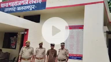 बलरामपुर: महराजगंज तराई पुलिस ने रमईडीह से नाबालिग को भगाने के आरोपी को किया गिरफ्तार, कोर्ट में किया पेश