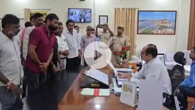 झालरापाटन: गागरोन ग्राम में प्राचीन चतुर्भुज नाथ मंदिर में असामाजिक तत्वों द्वारा गंदगी डालने पर DM को दिया ज्ञापन