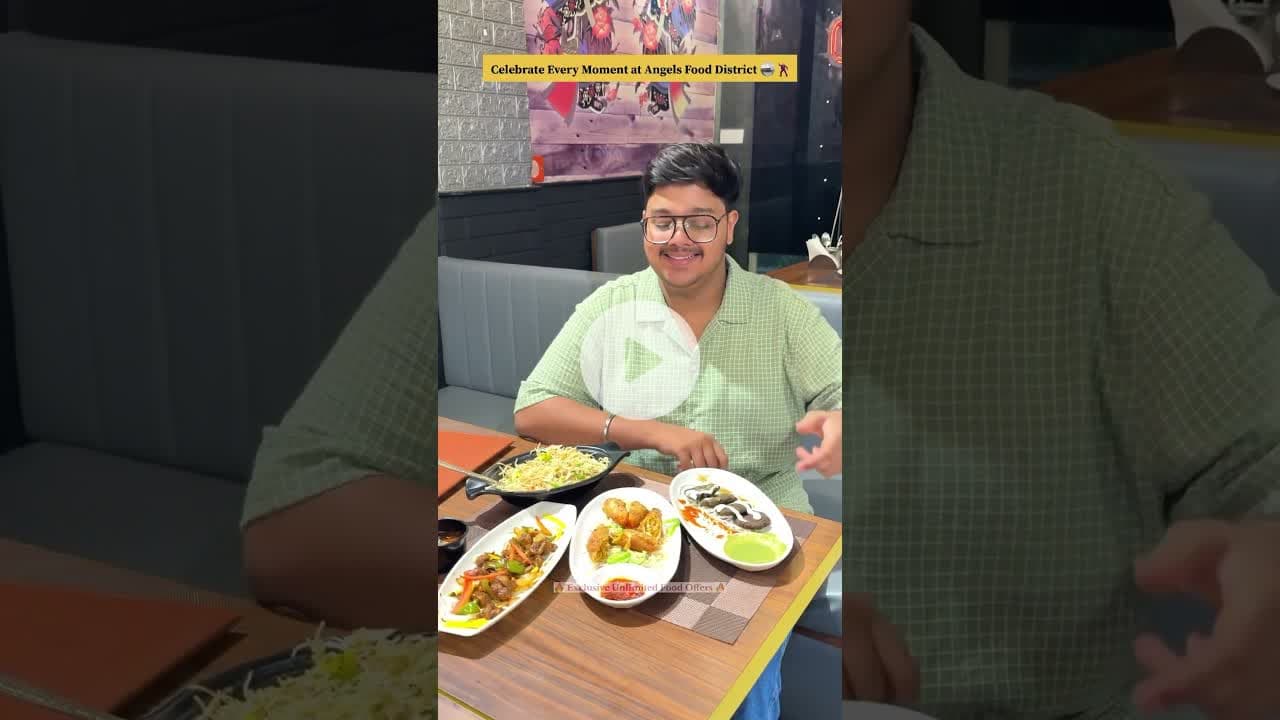 Prayagraj’s Favourite Fine Dine Destination! ✨ #ytshorts #prayagraj #unlimitedfood