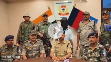 लोहरदगा: लोहरदगा पुलिस और एसएसबी की संयुक्त कार्रवाई, JJMP नक्सली कलेश्वर खेरवार गिरफ्तार