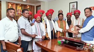 जगदलपुर: मुख्यमंत्री विष्णु देव साय को बस्तर दशहरा कार्यक्रम में शामिल होने का मिला न्यौता