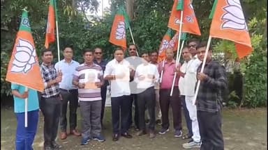 गया टाउन सीडी ब्लॉक: सीपी राधाकृष्णन के उपराष्ट्रपति बनने पर गया में भाजपा किसान मोर्चा ने मनाया जश्न, दी बधाई