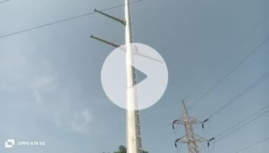 भीलवाडा के हमीरगढ के बीलीया कला मै सगम इडिया हाय टेन्सेन बिजली के तार निकाल रही हे जिसे से किसानो को काई टेखलिप का सामना केरना पेड रहा हे #bhilwara #rajsthan