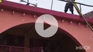 सिरदला: सिरदला में दुर्गा पूजा पर दिखेगा बंगाल का रंग-रूप, दक्षिणेश्वर काली मंदिर की तर्ज पर बन रहा भव्य पंडाल