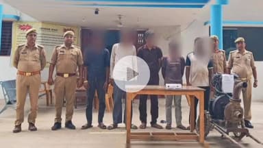 गोंडा: खरगूपुर थाना पुलिस ने चोरी की घटनाओं का किया खुलासा, 5 अभियुक्तों को किया गिरफ्तार, चोरी का माल बरामद