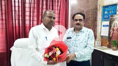 मथुरा: राम की नगरी के राधा वल्लभ ने भगवान कृष्ण की नगरी के सीएमओ का संभाला पदभार