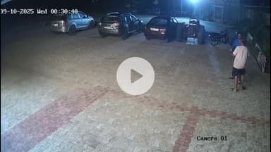 मुज़फ्फरनगर: होटल के बाहर युवक ने अंधाधुंध फायरिंग की, रौब दिखाने के लिए चलाई गोलियां, CCTV में कैद हुई सनसनीखेज वारदात