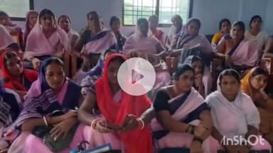 लहलादपुर: लहलादपुर सीएचसी में राष्ट्रीय कृमि मुक्ति दिवस को लेकर प्रशिक्षण आयोजित