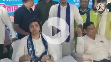 बक्सर: आकाश आनंद ने कहा: बिहार का चुनाव केवल सत्ता का नहीं, दलितों के अधिकारों की रक्षा का भी है