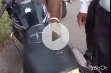 हरिद्वार: BHEL वर्कर हॉस्टल के सामने सड़क पर गाय आने से बाइक टकराई, बाइक सवार 2 घायल