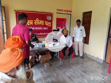 ग्राम प्रधान मनजीत सिंह के नेतृत्व में नि:शुल्क शिविर का आयोजन किया गया 



पीलीभीत/कलीनगर क्षेत्र के इंडो नेपाल सीमा से