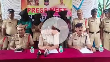 జడ్చర్ల: పశువుల దొంగలు నలుగురుఅరెస్ట్ మీడియా ముందు హాజరు పరిచిన జిల్లా ఎస్పీ జానకి