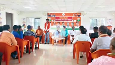 मुंगेर: मकससपुर भाजपा कार्यालय में सेवा पखवाड़ा और हर घर संपर्क अभियान को लेकर जिला स्तरीय कार्यशाला आयोजित