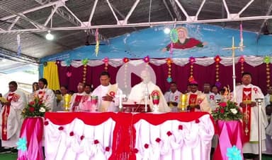 सिमडेगा: बनाबीरा पल्ली में फादर इग्नासीयूस बाड़ा की पुण्यतिथि मनाई गई, सिमडेगा और गुमला धर्म प्रांत के अध्यक्ष शामिल हुए