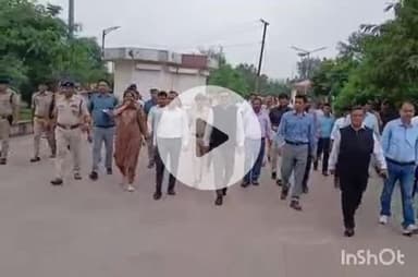 हरिद्वार: मुख्य सचिव आनंद वर्धन ने नमामि गंगे घाट पर अर्धकुंभ 2027 की तैयारियों को लेकर आलाधिकारियों के साथ किया निरीक्षण