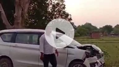 पट्टी: धौरहरा प्राथमिक विद्यालय के समीप दो कारों की आपस में टक्कर, बाल-बाल बचे चालक