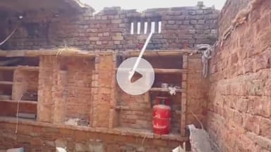 नूह: हथनगाँव में मकान गिरने से बड़ा हादसा, लाखों रुपये का नुकसान