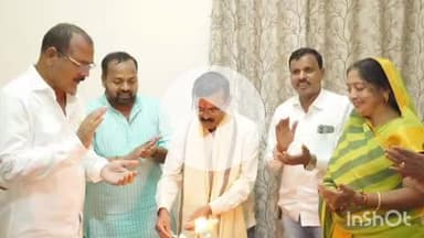 बेमेतरा: बिरला में बेमेतरा के विधायक दीपेश साहू ने तहसील साहू संघ के अध्यक्ष सूर्यकांत साहू को जन्मदिन की शुभकामनाएं दी