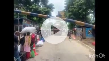 पलिया: नेपाल में जारी जेन जी आंदोलन के बीच गौरीफंटा बॉर्डर पर राहत, जरूरी सामान से लदे वाहनों को मिली जाने की अनुमति