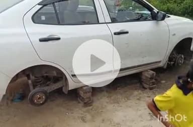 हरिद्वार: सुभाषनगर में चोरों ने कार के चारों टायर चुराए, ईंटों पर कार खड़ी कर हुए फरार